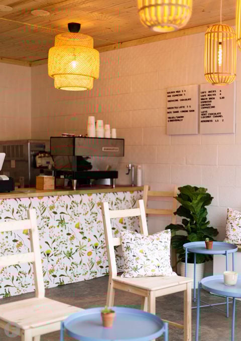 Café Dhibs Interior